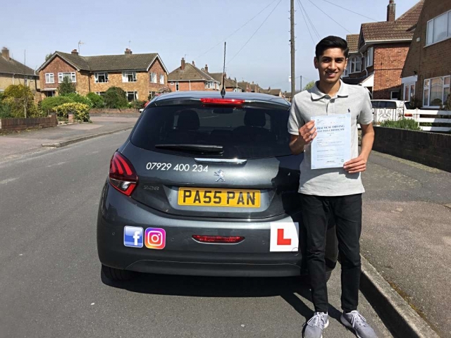 driving lessons leicester - Panchal Driving Academy - Dilan